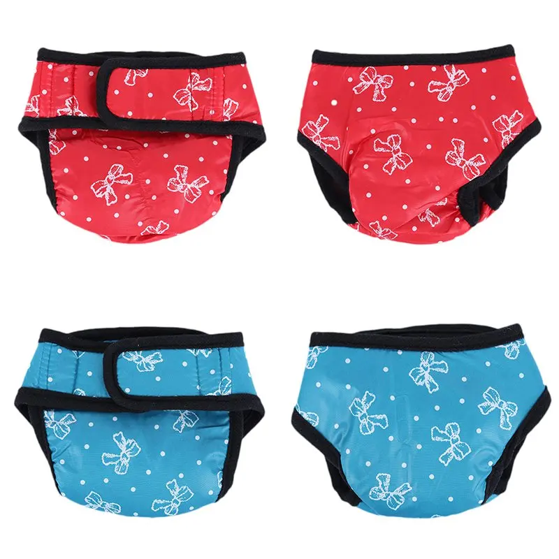 New Pet Underwear Dog Physiological Panty Female Pet Dog  Jeans Pant Diaper Physiological Pants Washable Female Pet Home Product