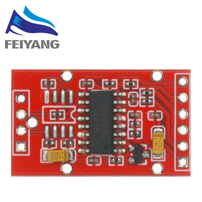 HX711 Dual-channel 24-bit A/D Conversion Weighing Sensor Module with Metal Shied