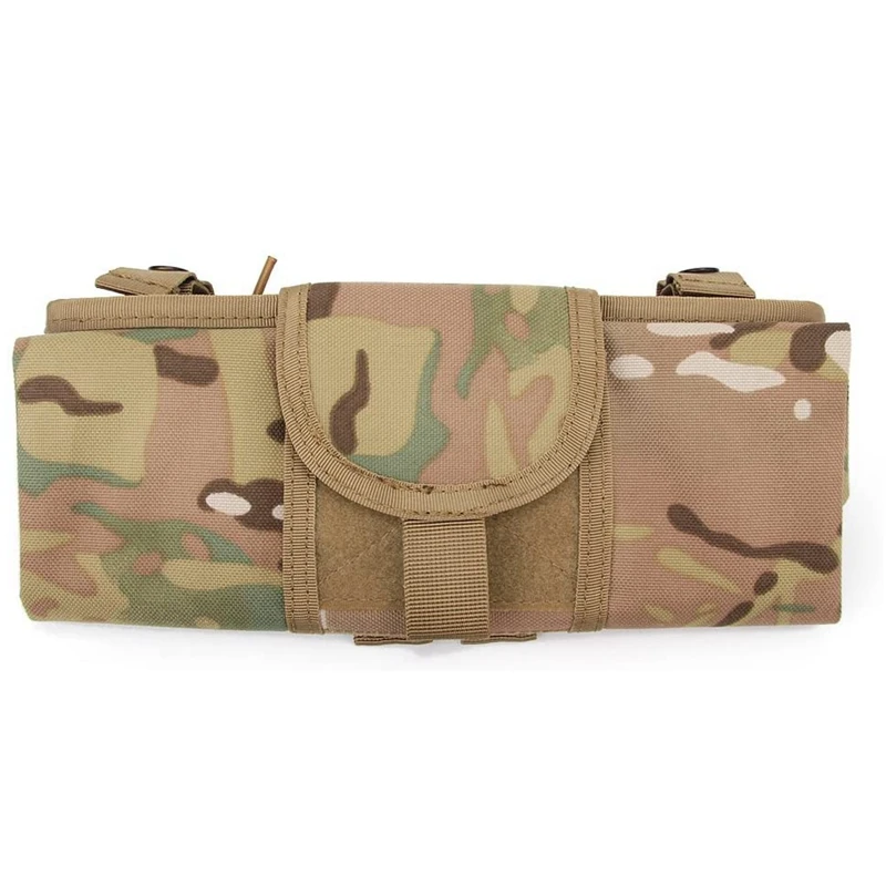 Tactical Molle Dump Drop Pouch pieghevole con coulisse Magazine Pouch Recovery Mag Storage Bag accessori per la caccia softair