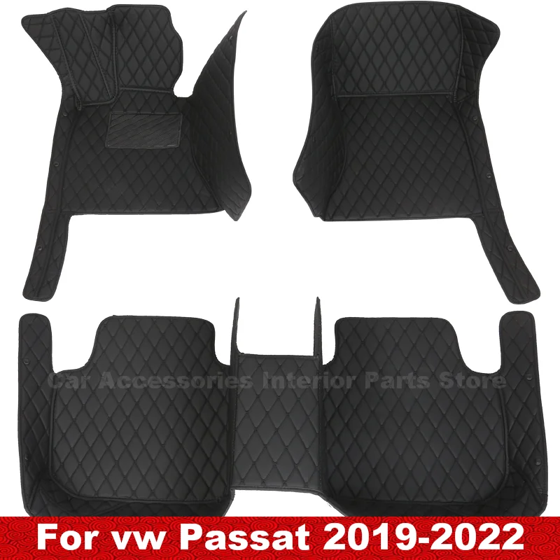 

Car Floor Mats For Volkswagen vw Passat 2019 2020 2011 2022 Custom Foot Pads Automobile Carpet Cover Accesorios Para Auto