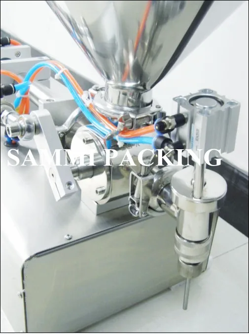 Machine de dosage de crème semi-automatique à tête unique, en acier inoxydable, 110V/220V