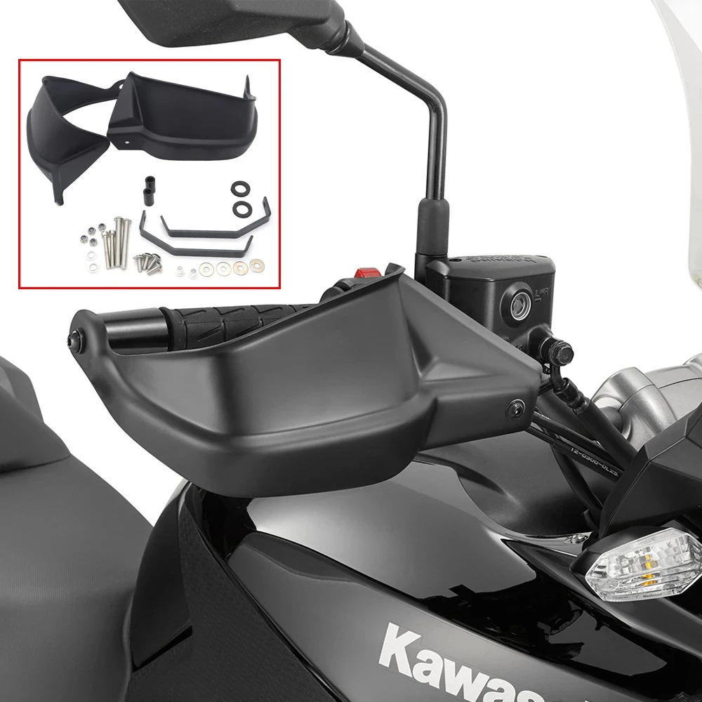 

Черные мотоциклетные поручни, защита рук для Kawasaki Z900 2017-2023 Versys 650 Versys 650 2010-2023 Versys 1000 2015-2023