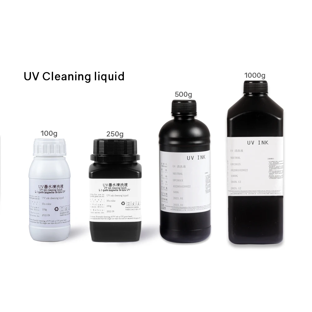 Solución de limpieza potente para tinta de impresora UV, líquido hidratante para cabezal de impresión obstruido, compatible con Epson Seiko Ricoh HP
