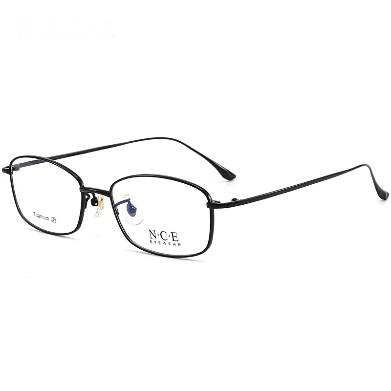 BCLEAR Men Women High Quality Pure Titanium Eye Glasses Frames Ultra-light Fashion Simple Spectacle Frame Prescription Eyewear