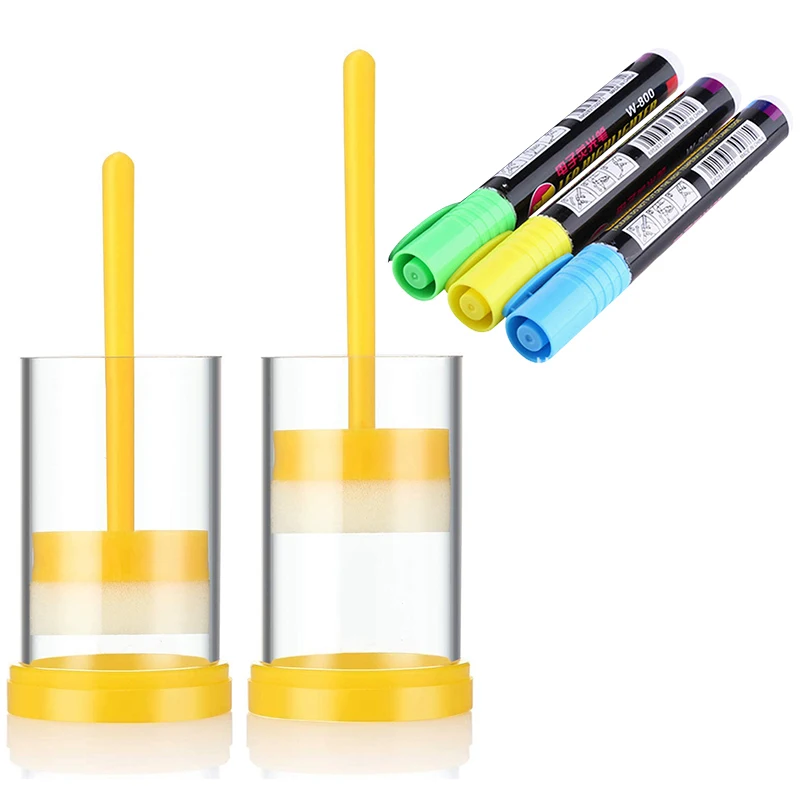 

Queen Bee Marking Kit, 2 Queen Marking Cage Tube with 3 Bee Marker Pen for Beekeeper Tool