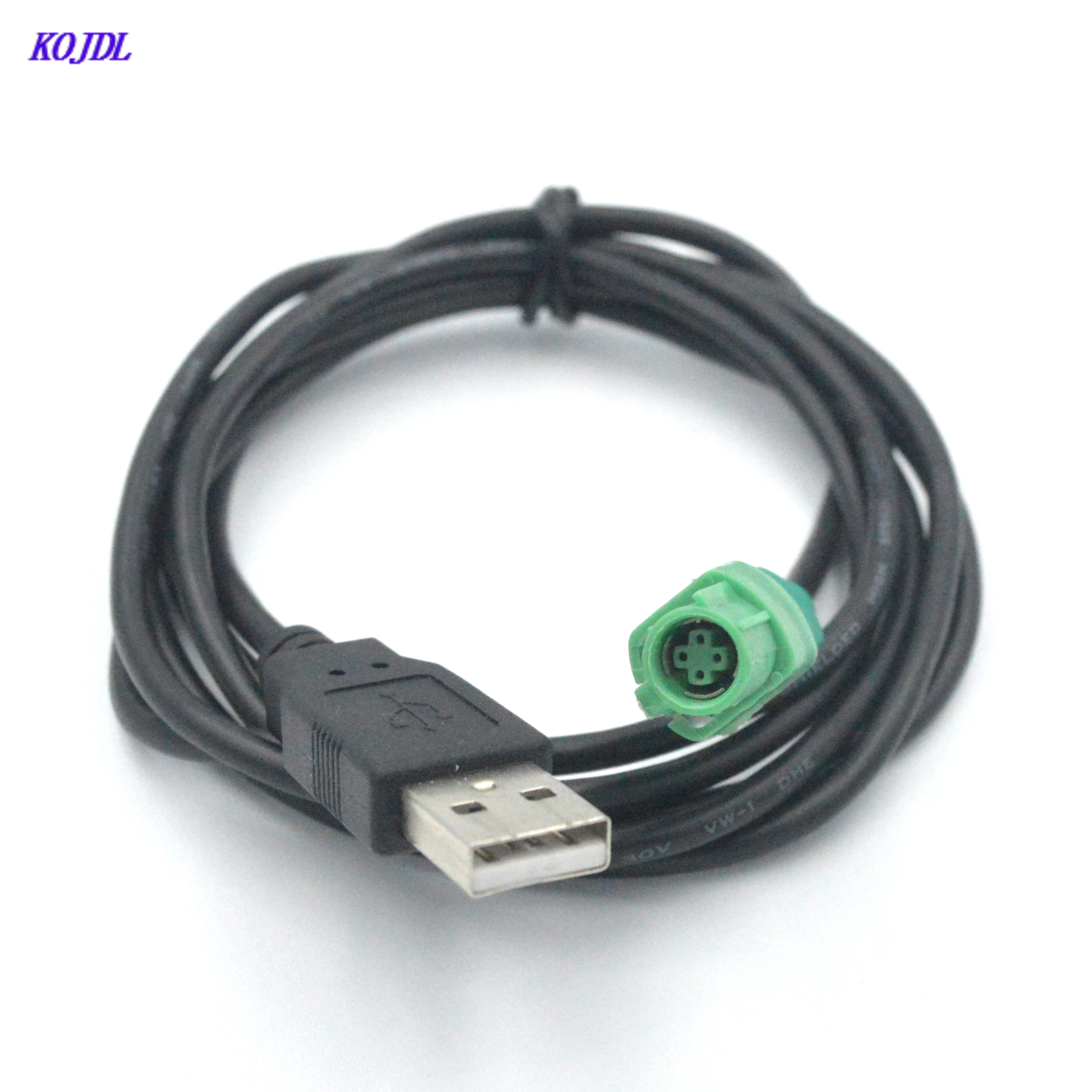 Car Radio 4Pin USB Cable Audio Changer Adapter Connector For Volkswagen Polo Golf Rabbit Tiguan Beetle Passat Caddy  USB KOJDL