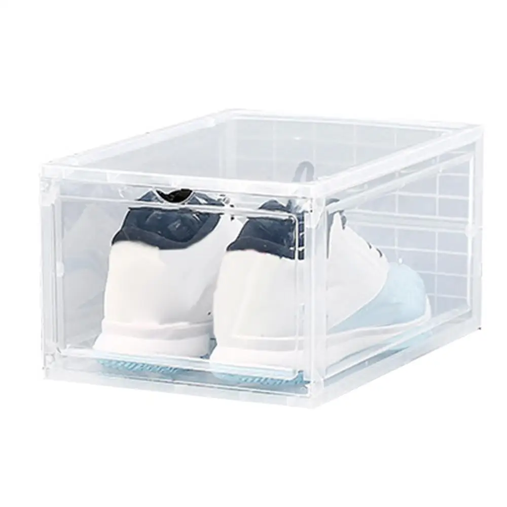 1Pcs Plastic Shoe Box Transparent Drawer Case Dustproof Shoes Storage Container Storage Box for toys Shoes Box Shoe Storage