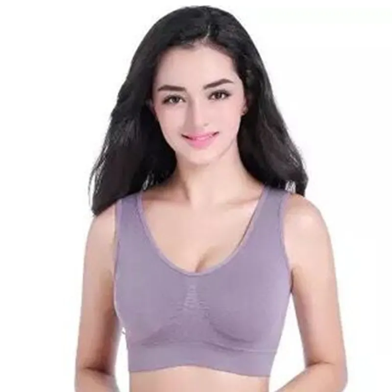 Women Rimless Bras Underwear Wireless Bra Seamless Bra  white black Khaki