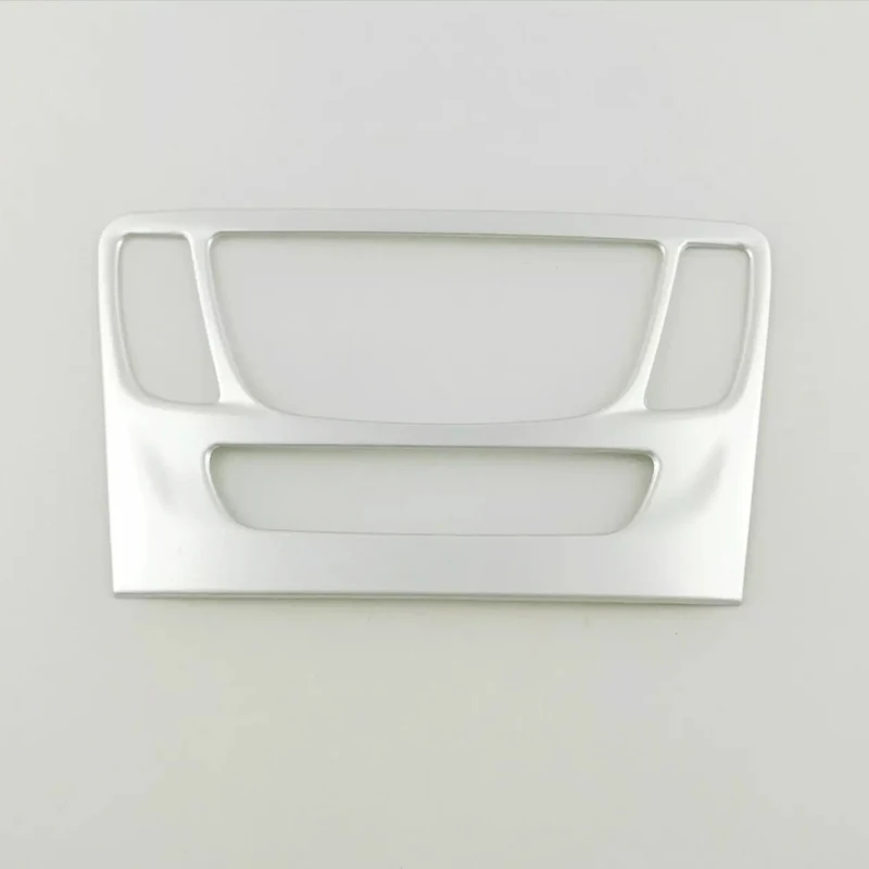 Fit For Opel Mokka Buick Encore car air conditioner Switch panel cover trim ABS Chrome  accessories styling