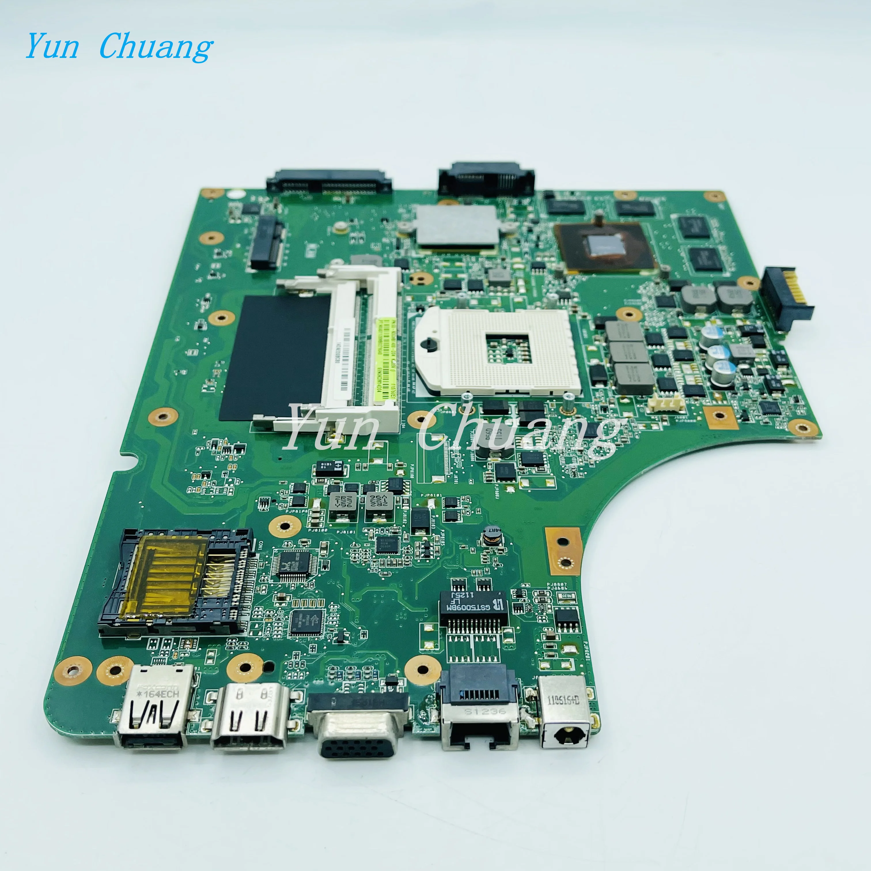 Imagem -04 - Laptop Motherboard para Asus K53sm K53sv K53sc K53sj K53s A53s Mainboard Original K53sv Rev2.1 2.3 2.4 3.0 Gt540m 2g Memória Gpu