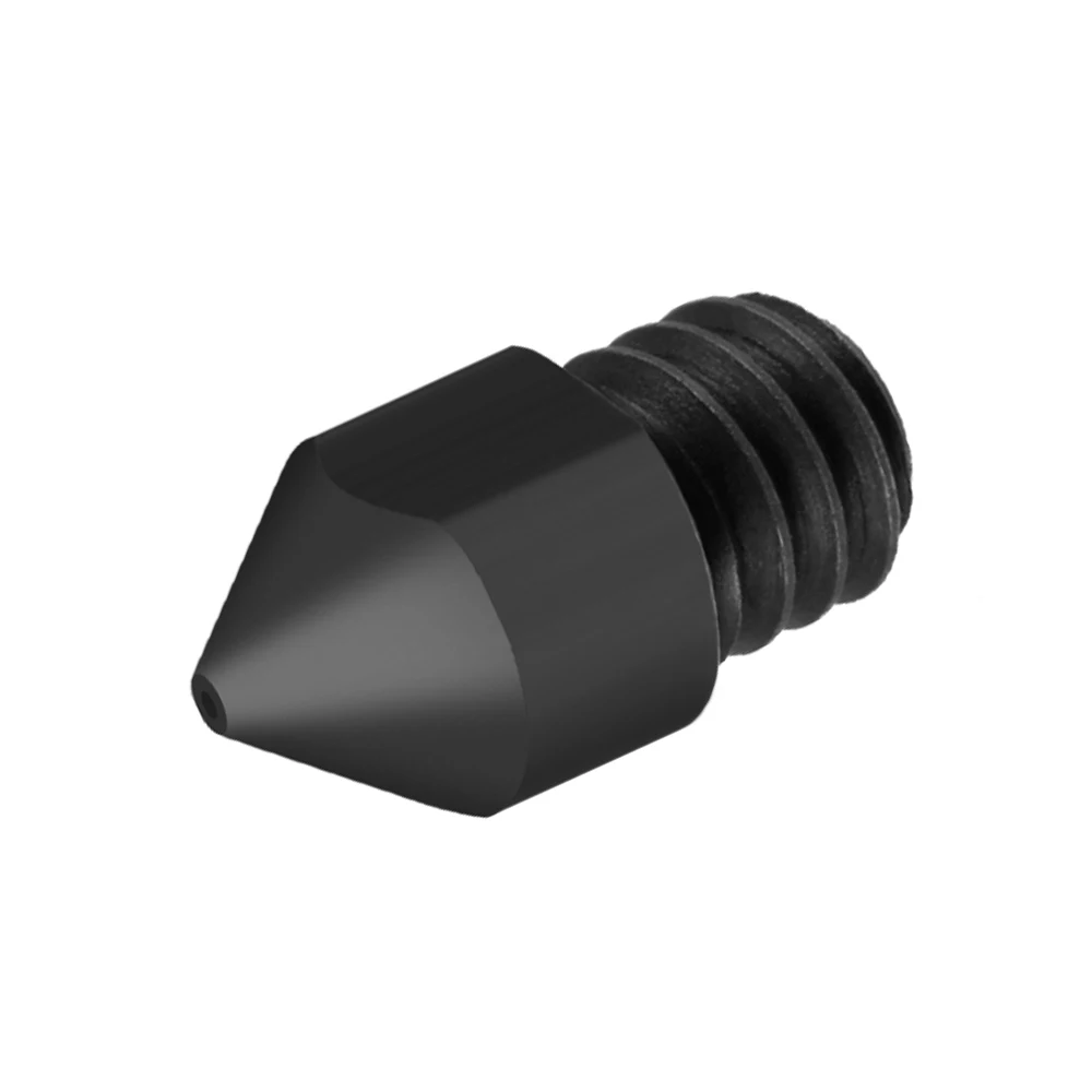 3D Printer Nozzle for Ender3 Pro, MK7, MK8, Molde de aço super duro, Extrusora resistente à corrosão, Aço roscado, 1,75mm