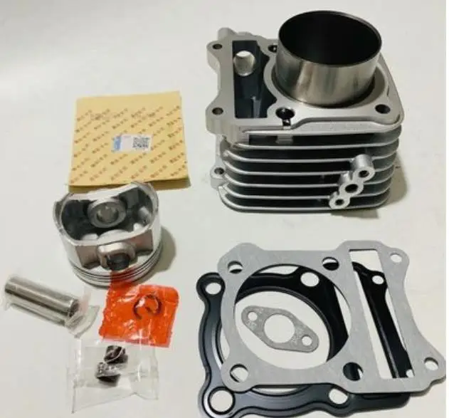 

1kit big bore 62mm Cylinder Kit with Piston Rings For Chinese GS GN EN125 150cc Engine Chinese QJ Keeway Motorcycle suzuki part