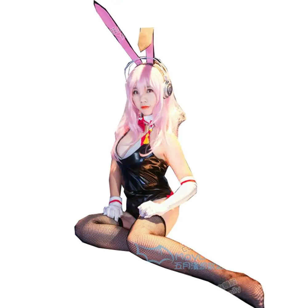 

2020 Super Sonico Cosplay Costume Rabbit Version