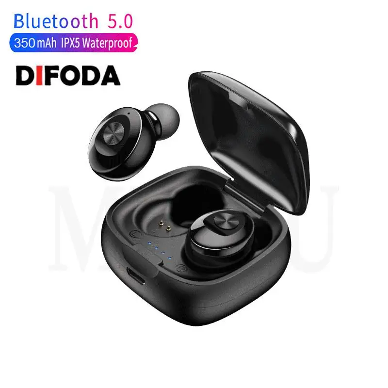 

Wireless Bluetooth 5 Earphone TWS Stereo HIFI Sound Sport Earphones Handsfree In Ear Gaming Headset DIFODA XG12 Macaron