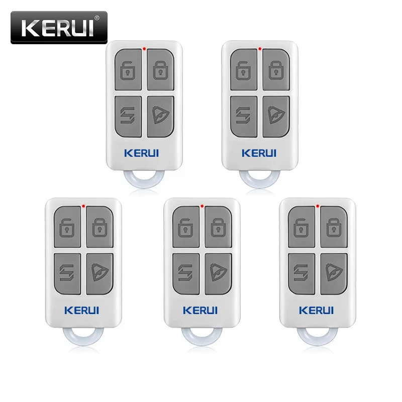 KERUI 3pcs/5pcs Wireless Remote Control For GSM PSTN Home Security Voice Burglar Smart Alarm System G18 G19 W1 W2 W18 K7 D121