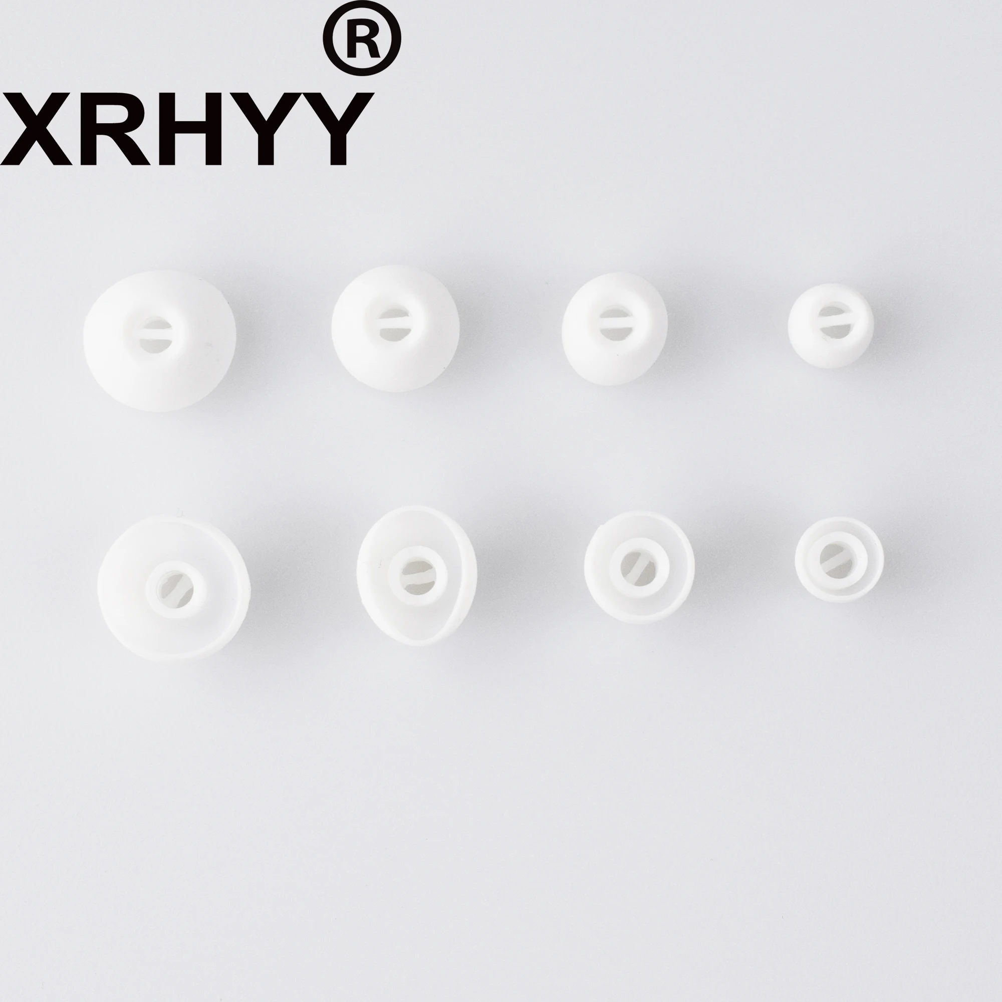 XRHYY XS/S/M/L 4 أحجام 4 زوج استبدال محولات الأذن في الأذن ياربود لينة سيليكون الأذن تلميح ل سنهيسر الزخم HD1 سماعة