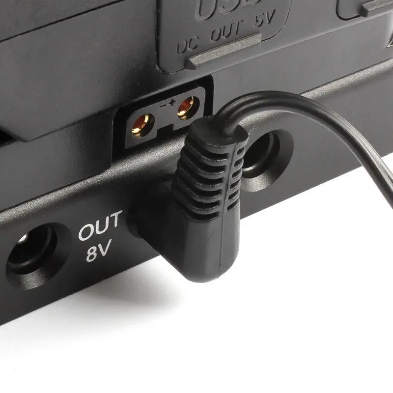 Batería simulada de LP-E17, acoplador DC + placa de montaje en V para Canon EOS M3, M5, M6, M6, Mark II, DR-E17