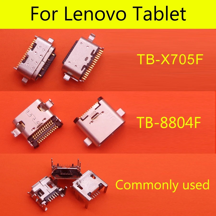 For Lenovo Tablet TB-X605F X605L X606X TB-X703F TB-8804F TB-X705L/F/N Type-c Usb Jack Socket Charging Port Connector Dock Plug