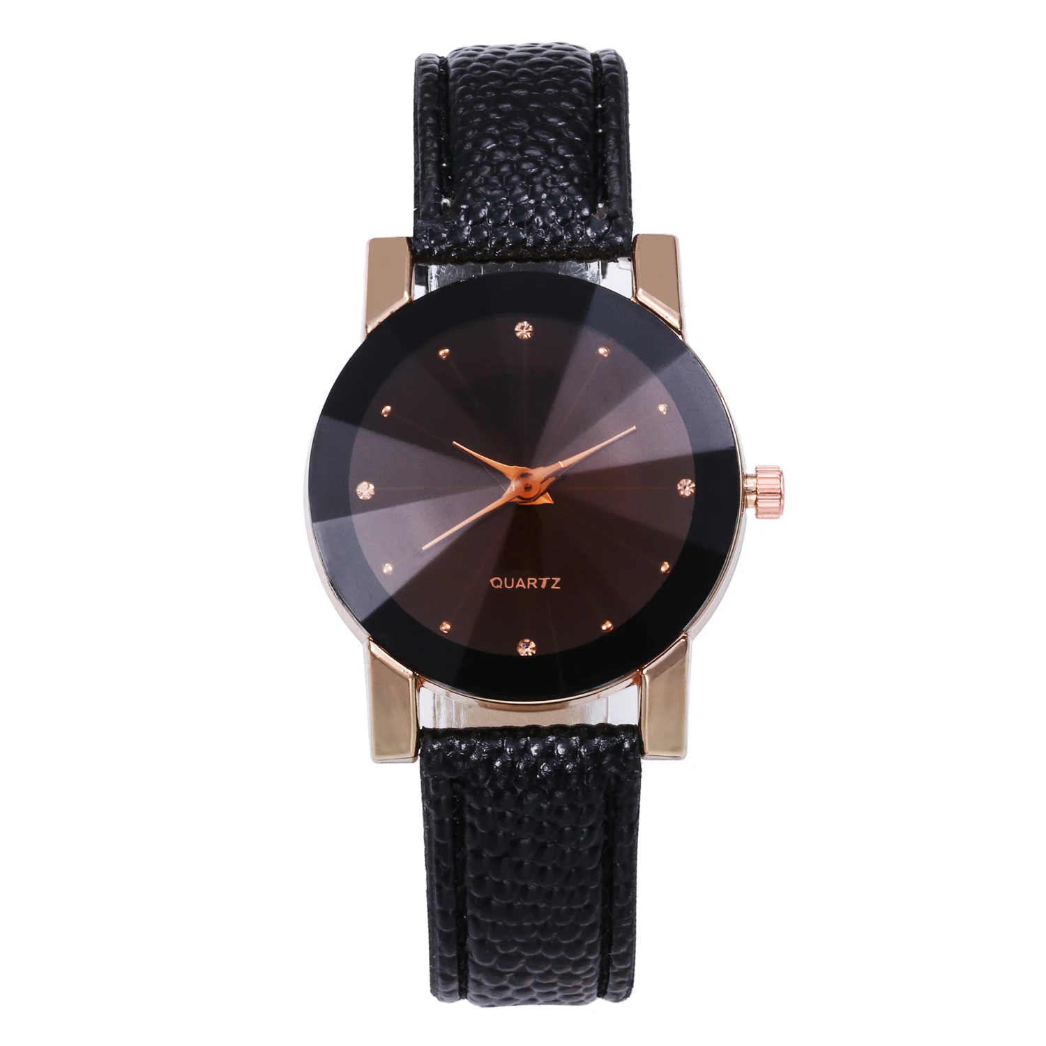 Stylish casual high quality lady simulation snakeskin belt watch Student lady Sport full diamond decorative clock retro