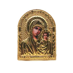 Iconos de la Iglesia de la Virgen María, utensilios de cruz, decoración del hogar