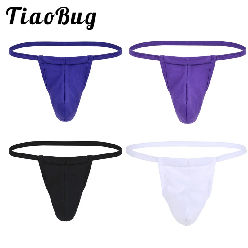 Intimo uomo rigonfiamento marsupio aperto slip Bikini perizoma perizoma Gay costumi da bagno mutandine uomo intimo Sexy mutande