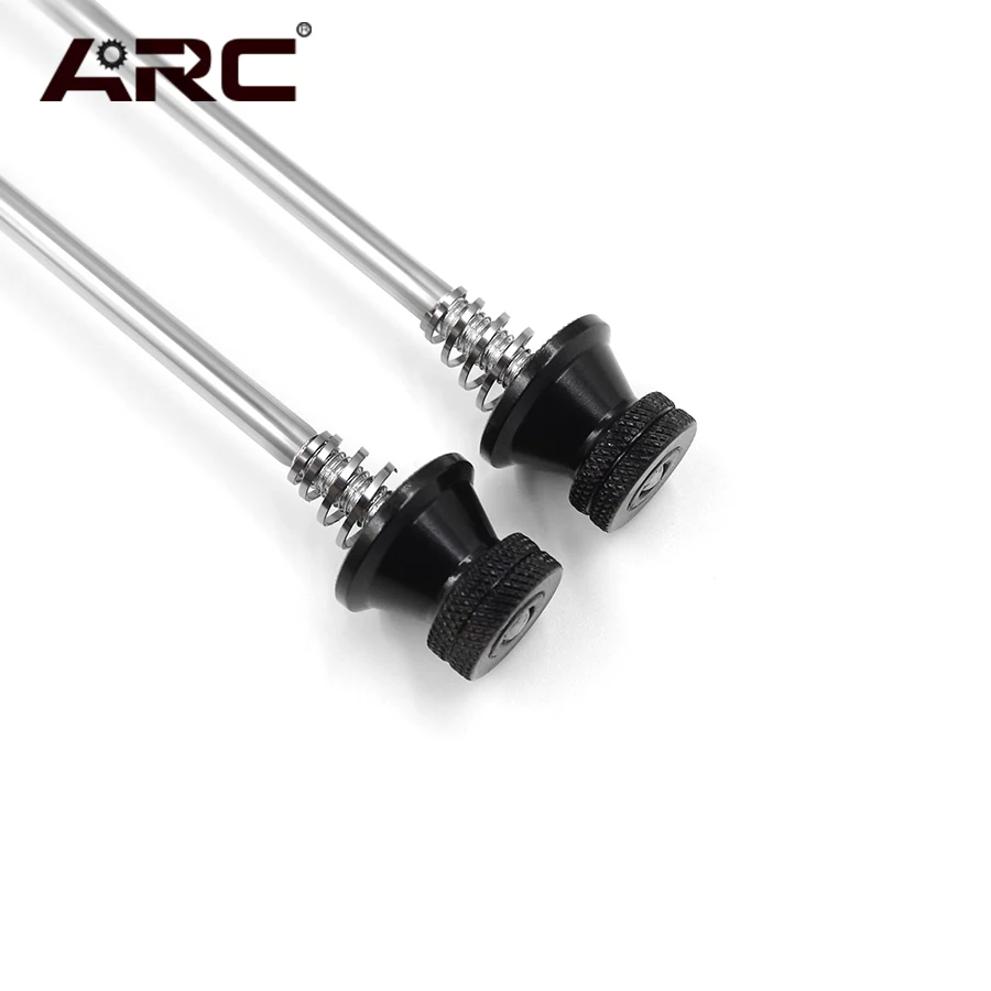 ARC BIKE SKEWERS FRONT&REAR ALLOY CNC QUICK RELEASE SKEWERS 100 130MM 135 MM  ROAD MTB MOUNTAIN QR AXLE FOR BICYCLE HUB PARTS