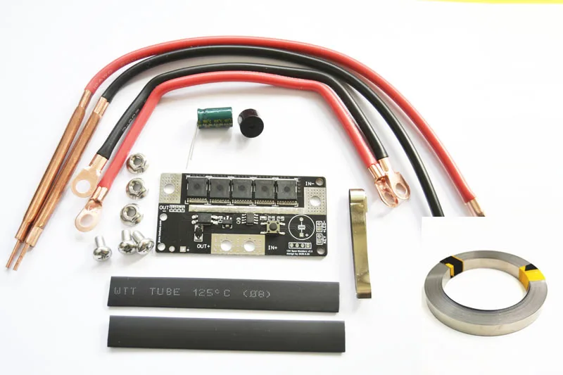 

Car battery lithium battery spot welding machine diy full set of accessories portable small butt welding control board 18650