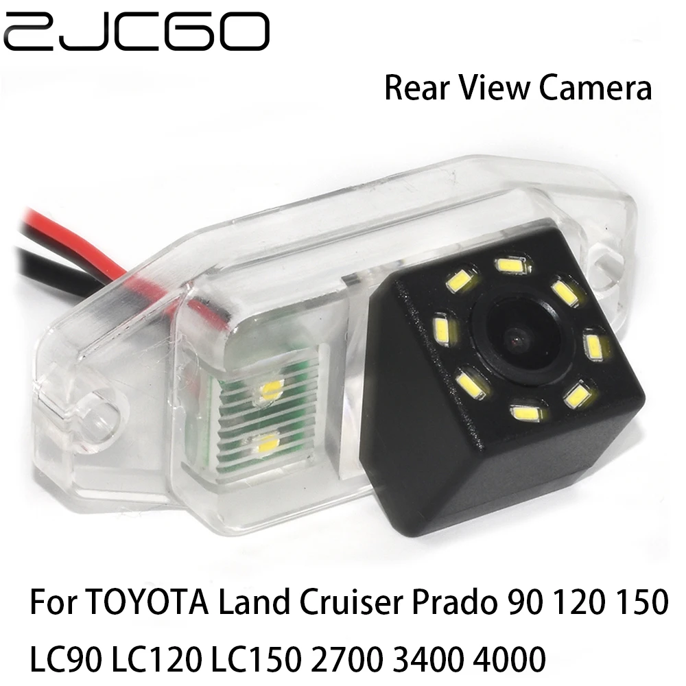 ZJCGO CCD Car Rear View Reverse Back Up Parking Waterproof Camera for TOYOTA Land Cruiser Prado 90 120 150 LC90 LC120 LC150 2700