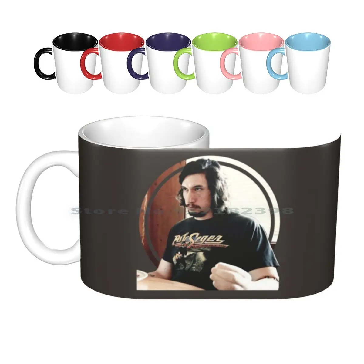 Popout Edit : Adam Driver In Logan Lucky Ceramic Mugs Coffee Cups Milk Tea Mug Adam Driver Logan Lucky Clyde Logan Country