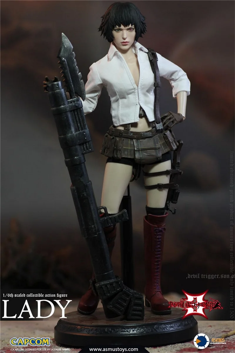 For Collection 1/6 Scale DMC302 LADY DMC 12‘’ Action Figure Model for Fans Holiday Gifts In Stock