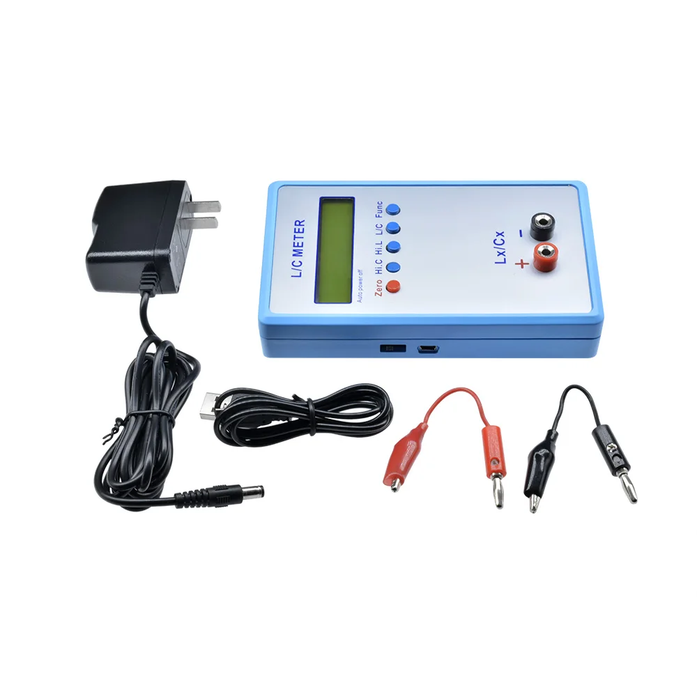 LC200A Inductance Inductor Capacitance Capacitor L/C Multimeter Meter Tester Capacitance Digital LCR Meter