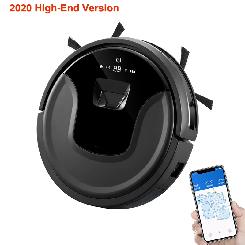 2021 Mới Nhất Camera Hình Ảnh + Con Quay Dẫn Đường Ướt Và Khô Robot Hút Bụi Tuya WiFi Ứng Dụng Bộ Nhớ Thông Minh, điện WaterTank