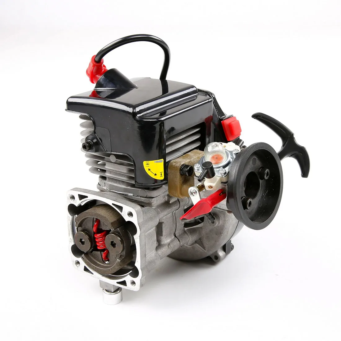 45cc Single-Cylinder Two-Stroke 4.35 Hp Four-Point Fixed Easily Starting Engine Ffor 1/5 Rovan HPI KM BAJA RC Car