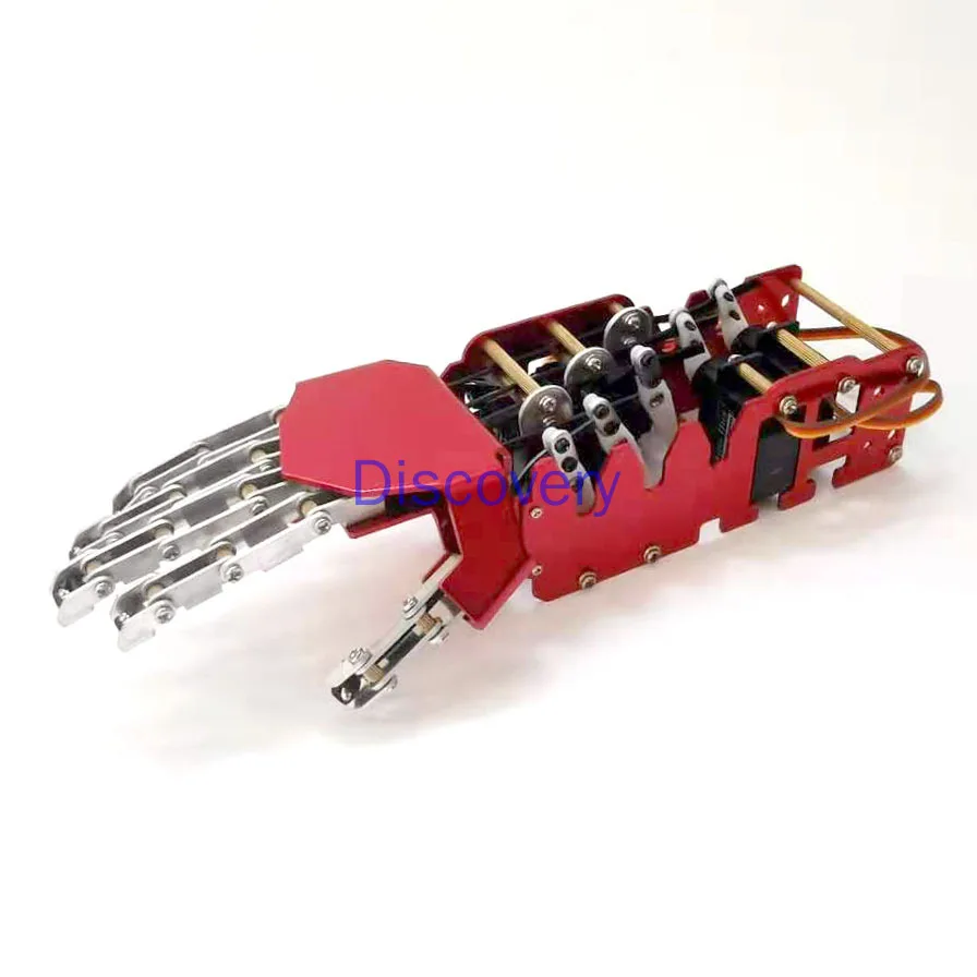 5 Degrees of Freedom Metal Claw Bionic Mechanical Palm Humanoid Robot Finger Gripper