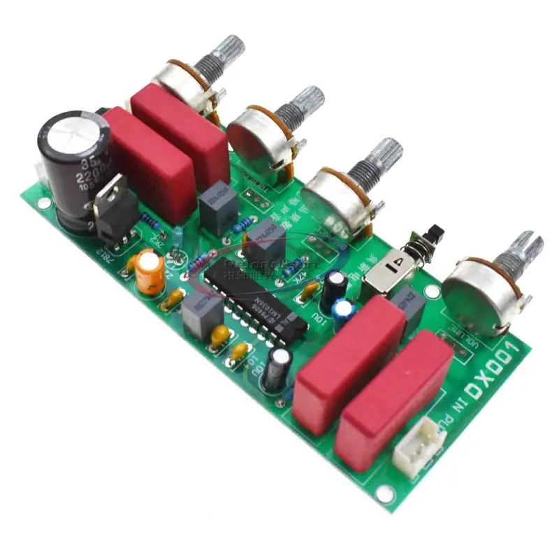 LM-1036 Preamp Tone Board Digital Front-end Fever Tuning Board DIY For Power Amplifiers Audio Home Theater Sound System