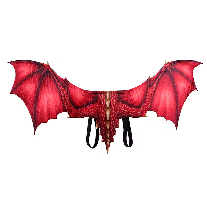 Adult Halloween Decoration Carnival Party Animal Costume Dragon Cosplay Masquerade Face Mask and Wings - Image 12