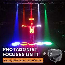 3w Led Pinspot Light LED Mood Spotlight Disco DJ Stage Lights Beam Pinspot Light for Bar KTV Party Stage Lighting Effect