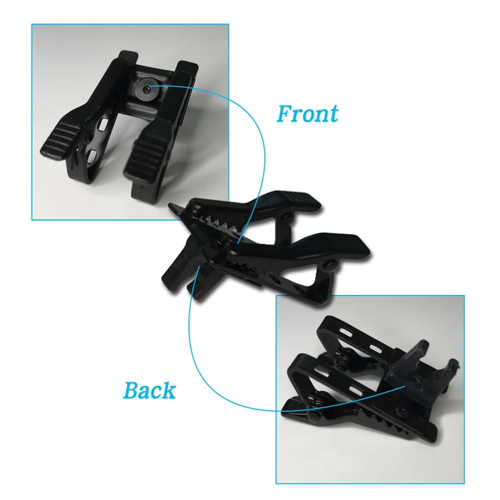 Ângulo de microfone de lapela unidirecional ajustável para sacos de cinto Sennheiser AKG Shure 4 pinos 3 pinos XLR 3,5 mm microfone de lapela com tampa