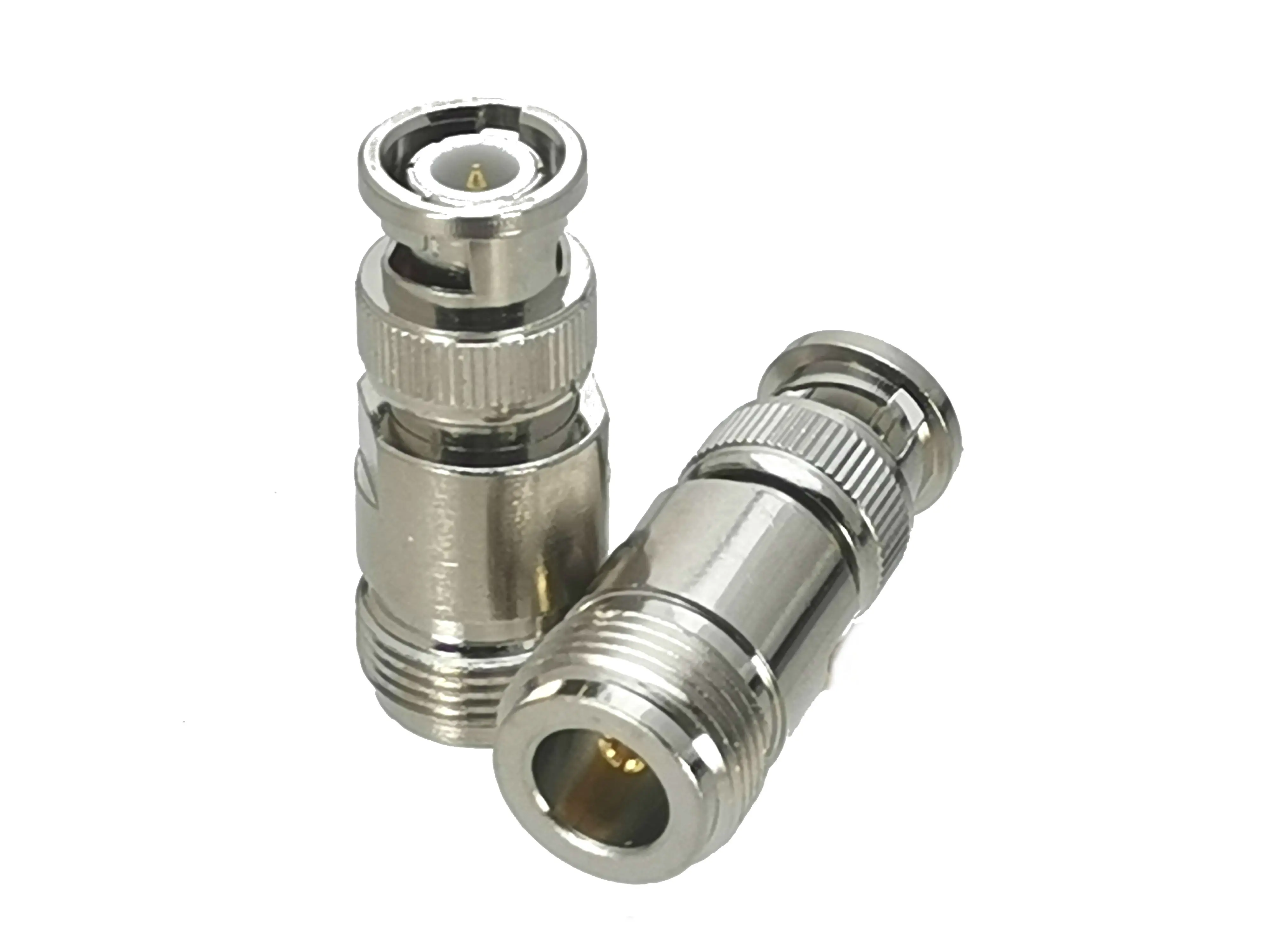 1Pcs Bnc Naar N Male Plug & Vrouwelijke Jack Rf Coax Adapter Connector Test Converter Messing