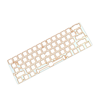 60% 61 64 Layout GK61 GK64 Fiber Plate Cherry Mounted Plate Stabilizers For GK61X GK61XS GK64X GK64XS Mechanical Keyboard DIY