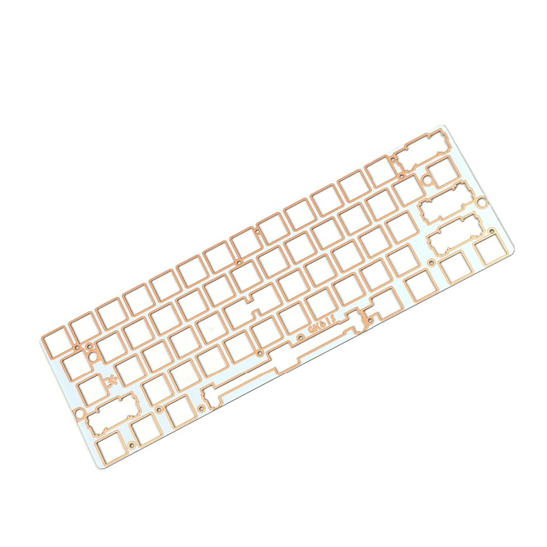 60% 61 64 Layout GK61 GK64 Fiber Plate Cherry Mounted Plate Stabilizers For GK61X GK61XS GK64X GK64XS Mechanical Keyboard DIY