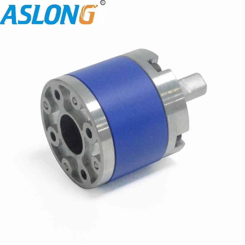 Aslong High precision high torque planetary gearbox electric dc motor  555 545 550 Metal planetary structure speed down reducer