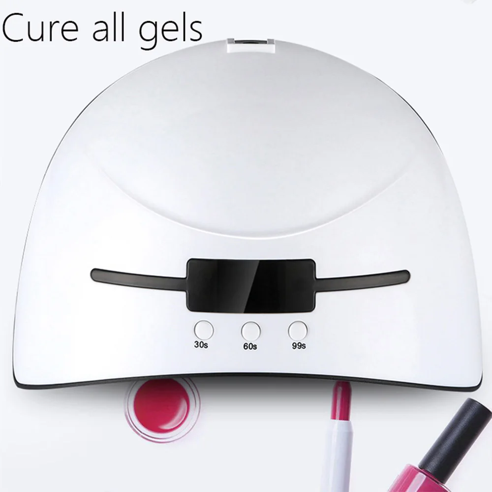 Nail Polish Dryer Nail Lamp LED UV Gel Curing Manicure Automatic Sensor Drying All Gels Nail Polish Nail Art Tools 36W Pro
