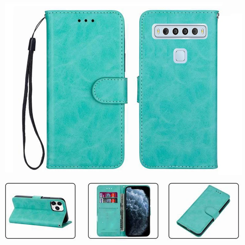 For TCL 10L T770H TCL10L TCL10Lite TCL10 10Lite Wallet Case High Quality Flip Leather Phone Shell  Protective Cover Funda