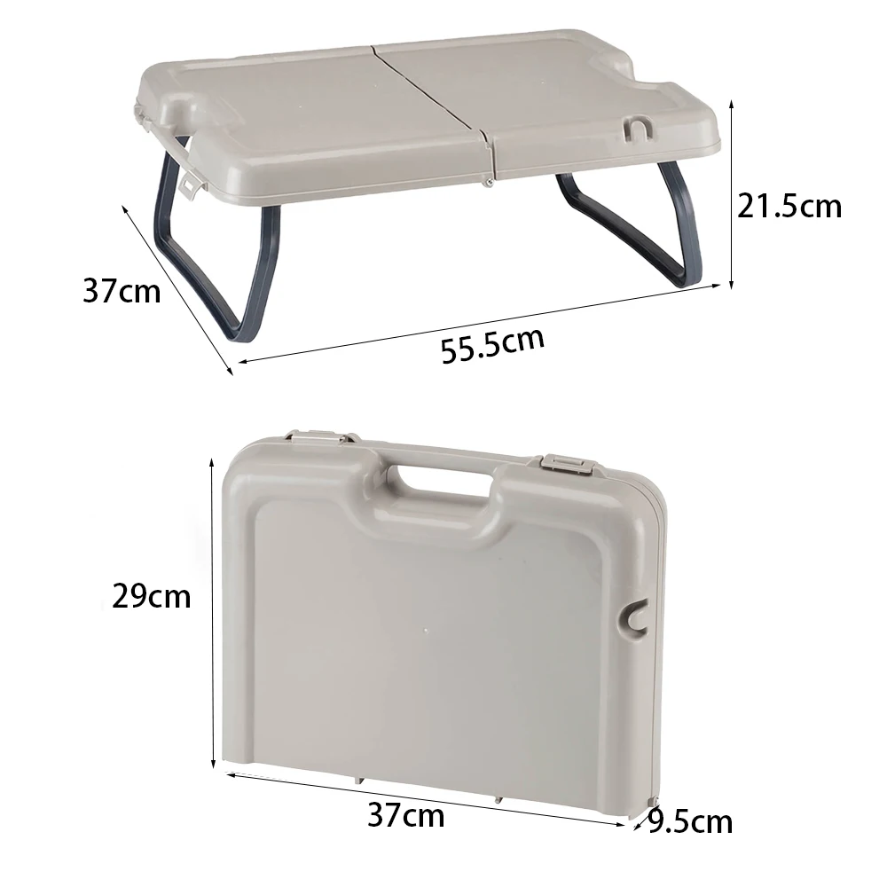 Outdoor Folding Picnic Table Support Portable Foldable Adjustable Folding Table Case For Lap Storage Organizer Case Home Desk