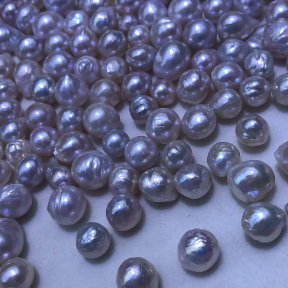 free shipping,10 PCS/LOT,9-12 mm good luster AA baroque,100% Nature freshwater loose pearl,half hole drilled,DIY PEARL BEADS