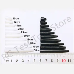 50/100PCS 6x20mm 6x30mm PCB Test Fixture Parts Plate POM Pressure Bar White/Black Point Ended Dowel Positioning Pin Pillar