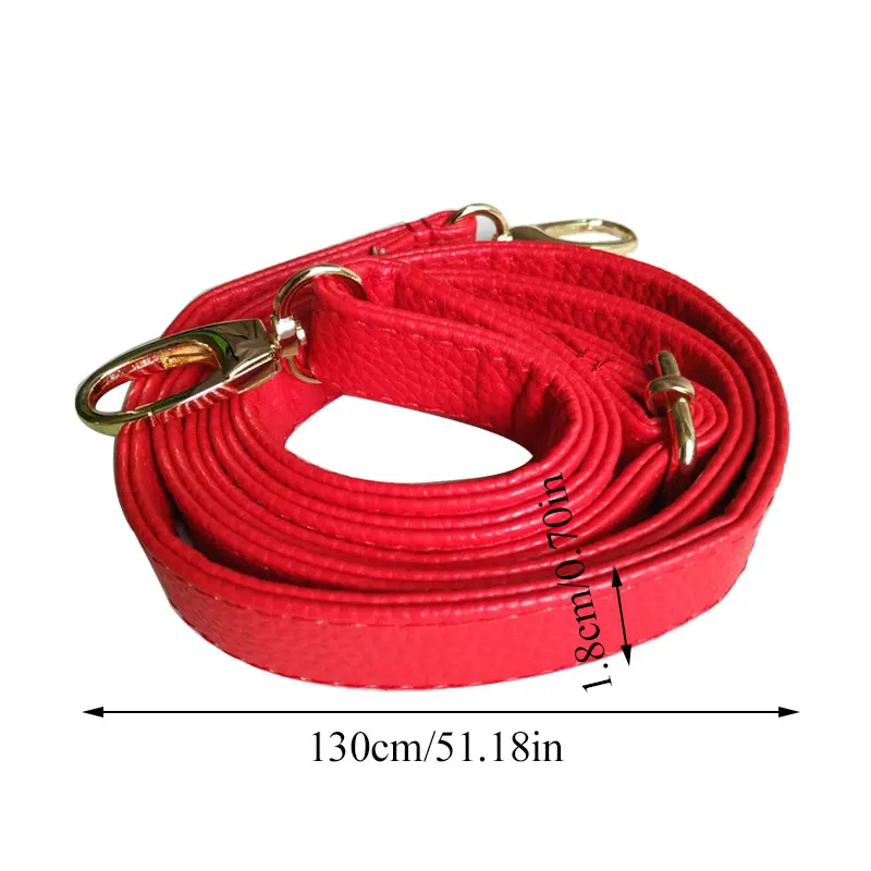 New PU Leather Shoulder Bag Strap 130cm Long O bag Handles DIY Purse Handle for Handbag Belts Strap Bag Accessories Wholesale