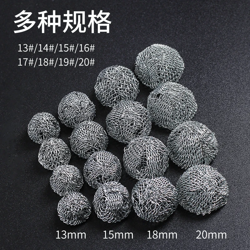 100pcs/lot Smoking pipe net Metal Pipe Screens multi 7 sizes 13/14/15/16/17/18/19/20mm Pipe Tool smoking accessories