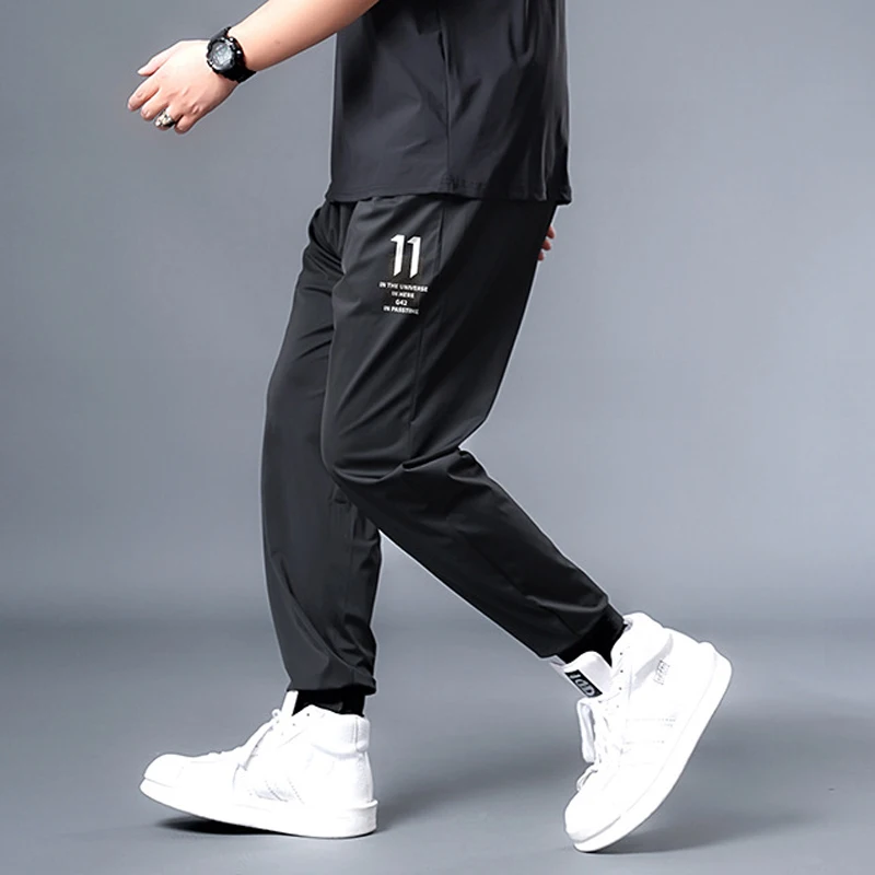 Big Size Pants Men Streetwear Casual Harem Pant Oversize High Quality Elastic Waist Black Trousers Plus Size 6XL 7XL HX403